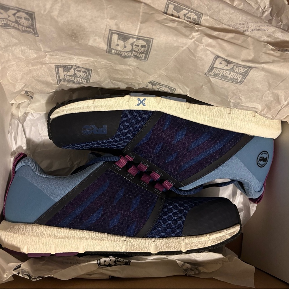 Timberland PRO Blue and Black Work Sneakers - Picture 10 of 12
